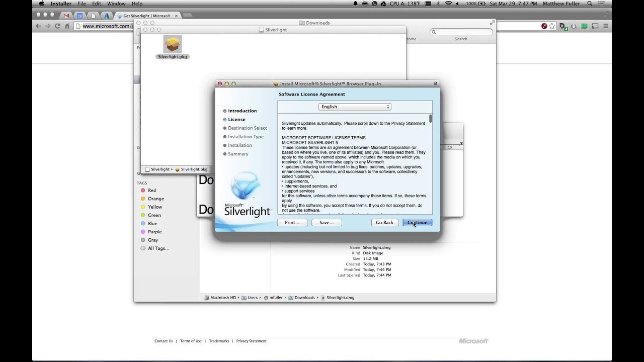 silverlight download for mac